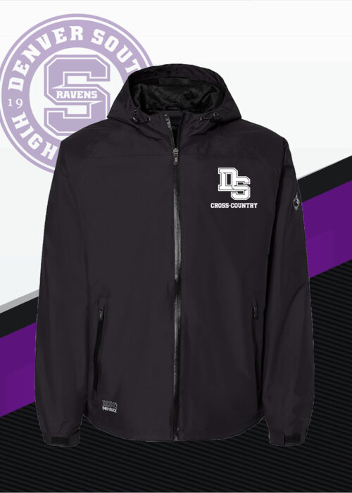 122-Embroidered Waterproof Rain Jacket - DSXC Thumbnail