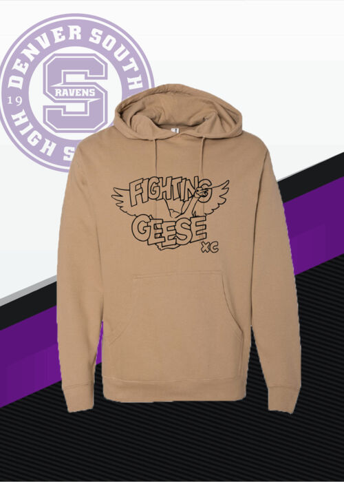700-Printed Fighting Goose Pullover Hoodie - DSXC Thumbnail