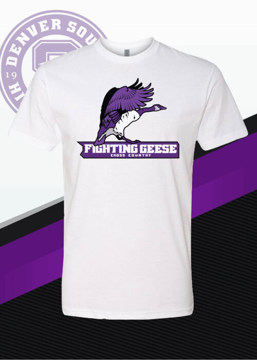 Purple Fighting Goose - CVC T-Shirt Thumbnail