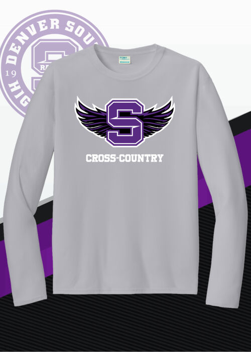 NEW! Denver South Cross Country - Long Sleeve Performance Tee Thumbnail