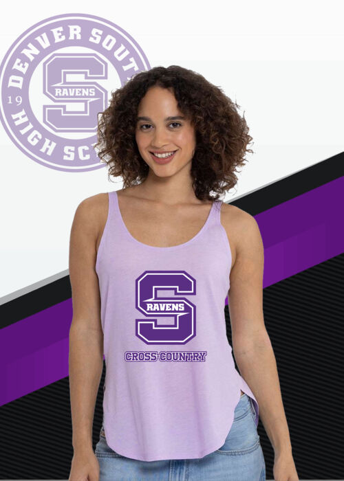 NEW! Denver South Cross Country - Women's Festival Tank Thumbnail