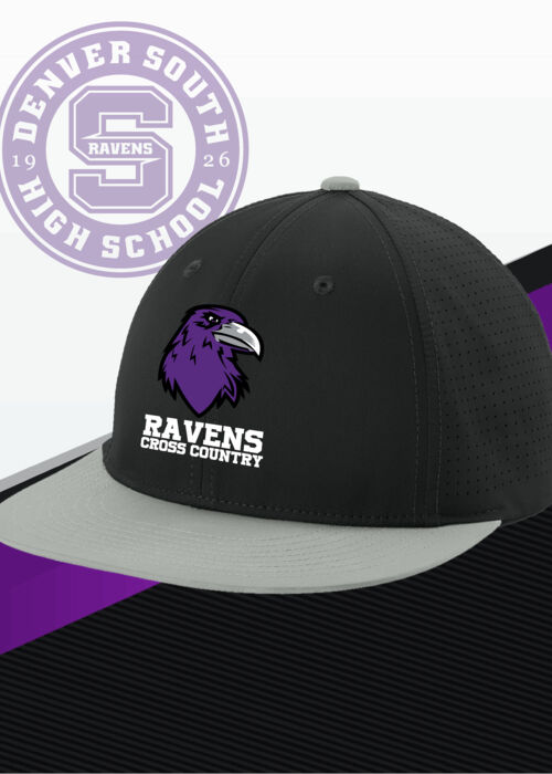 NEW! Denver South Cross Country - Pro-Cut Stretch-Tek Cap Thumbnail