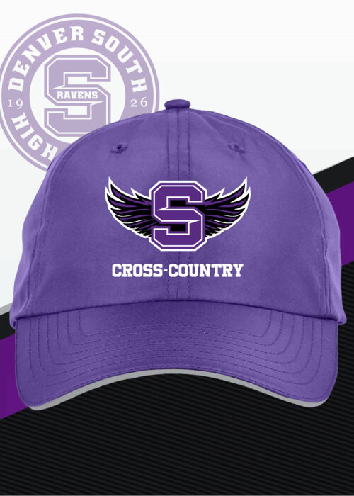 NEW! Denver South Cross Country -  Pitch Performance Cap Thumbnail
